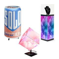 Pielāgotas formas LED ekrāns